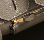 Birkin 25 Togo Leather Bag - Full Set