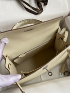 Kelly 25 Epsom Leather Bag - Full Set