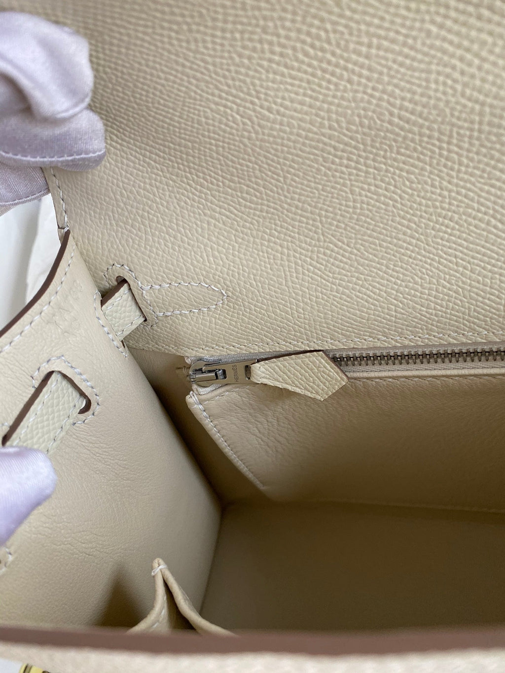 Kelly 25 Epsom Leather Bag - Full Set