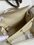 Kelly 25 Epsom Leather Bag - Full Set