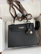 Kelly 25 Epsom Leather Bag - Full Set