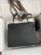 Kelly 25 Epsom Leather Bag - Full Set