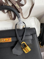 Kelly 25 Epsom Leather Bag - Full Set
