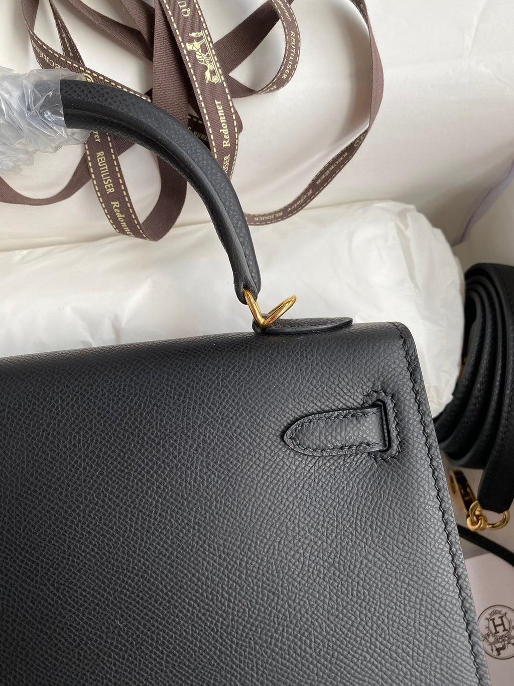 Kelly 25 Epsom Leather Bag