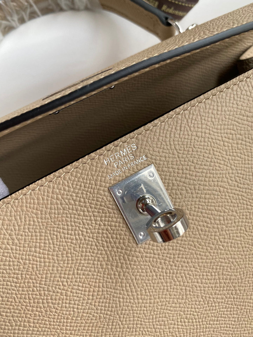 Kelly 25 Epsom Leather Bag - Full Set