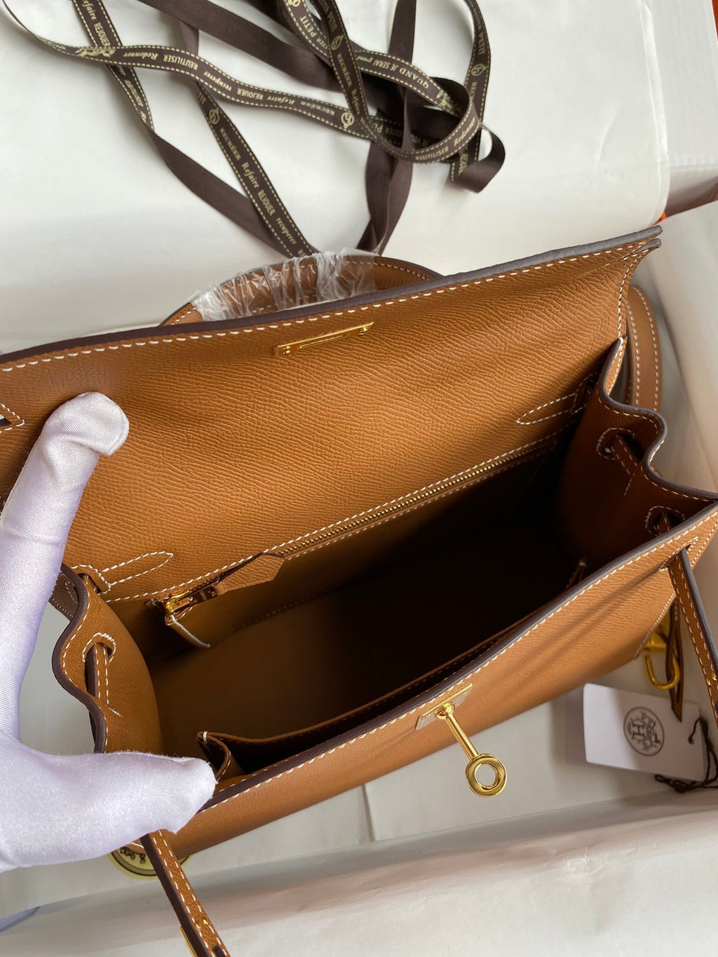 Kelly 25 Epsom Leather Bag