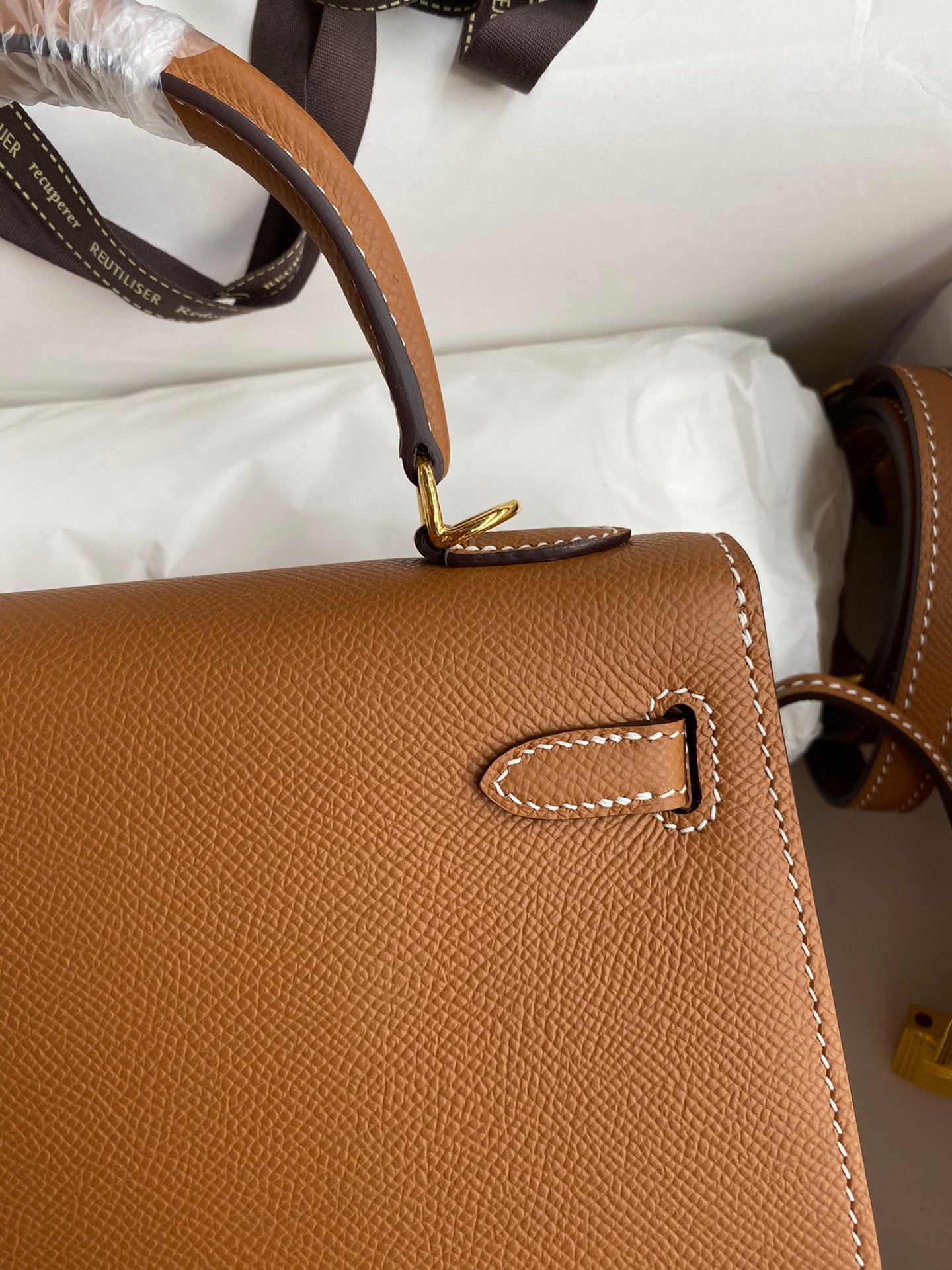 Kelly 25 Epsom Leather Bag - Full Set
