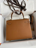 Kelly 25 Epsom Leather Bag - Full Set