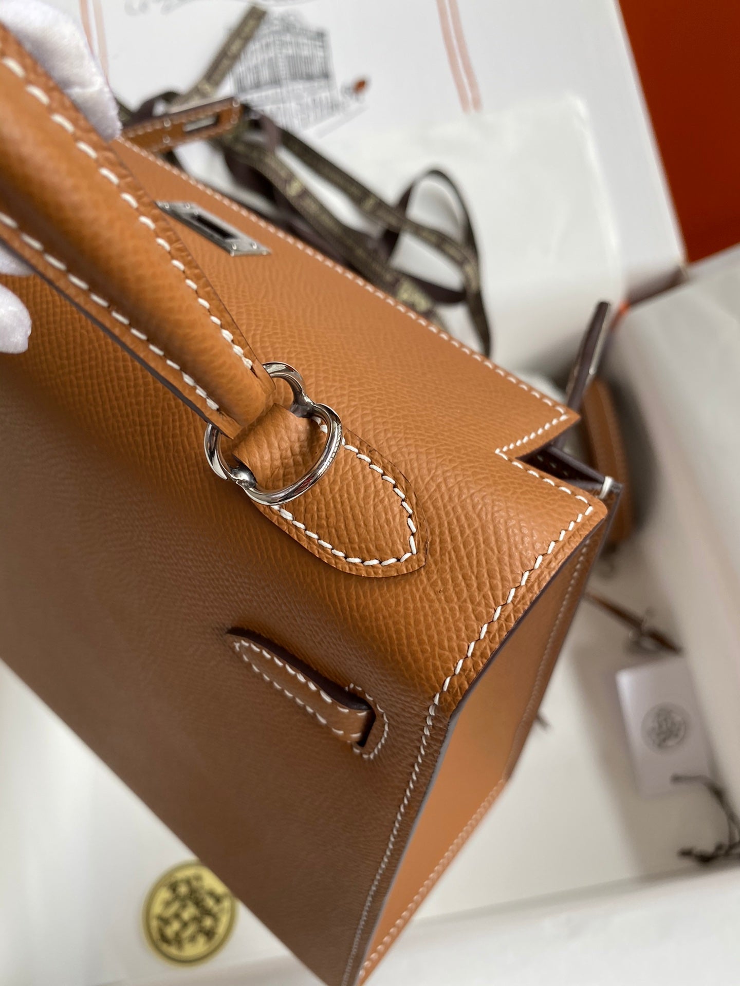 Kelly 25 Epsom Leather Bag