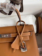 Kelly 25 Epsom Leather Bag - Full Set