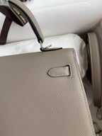 Kelly 25 Epsom Leather Bag - Full Set