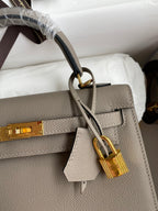 Kelly 25 Epsom Leather Bag - Full Set