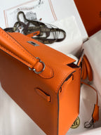 Kelly 25 Epsom Leather Bag - Full Set