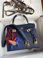 Kelly 25 Epsom Leather Bag - Full Set