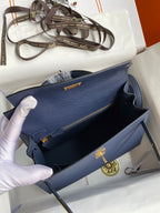Kelly 25 Epsom Leather Bag - Full Set