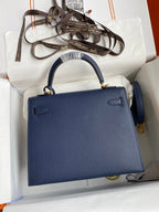 Kelly 25 Epsom Leather Bag - Full Set