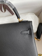Kelly 25 Togo Leather Bag - Full Set