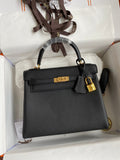 Kelly 25 Togo Leather Bag - Full Set