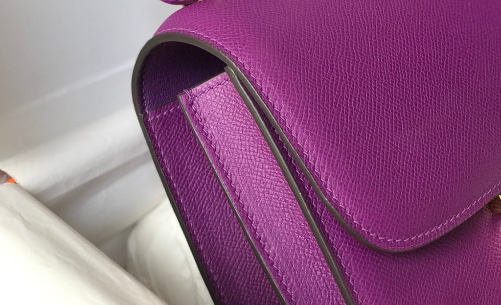 Constance 18 Epsom Leather Bag - Full Set