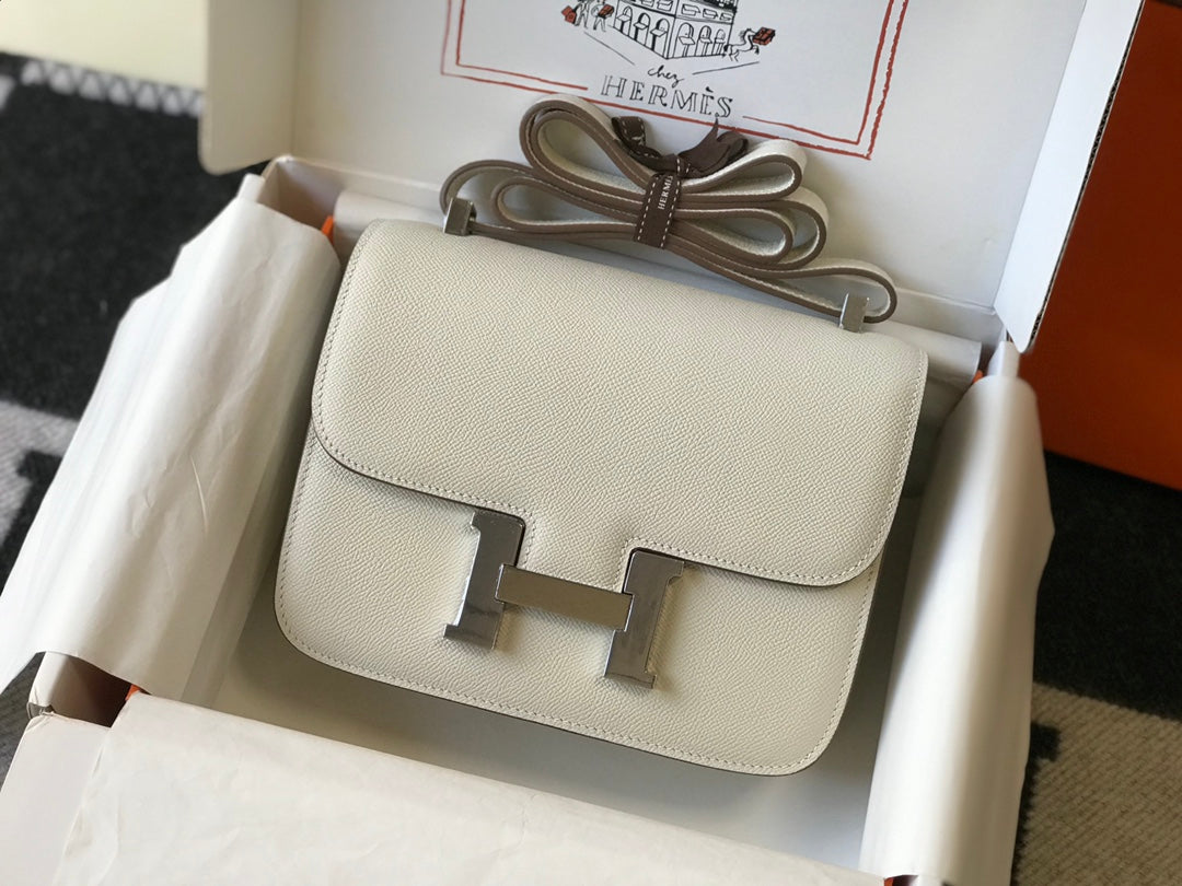 Constance 18 Epsom Leather Bag - Full Set