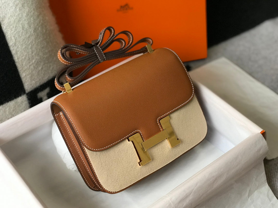 Constance 18 Epsom Leather Bag - Full Set