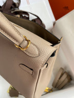Kelly 25 Togo Leather Bag - Full Set