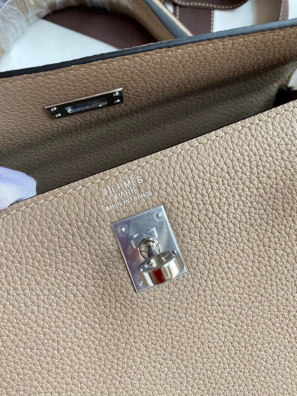 Kelly 25 Togo Leather Bag