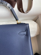 Kelly 25 Togo Leather Bag - Full Set