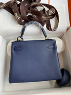 Kelly 25 Togo Leather Bag - Full Set