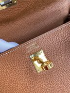 Kelly 25 Togo Leather Bag - Full Set