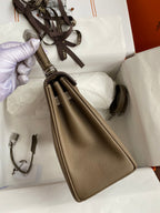 Kelly 25 Togo Leather Bag - Full Set