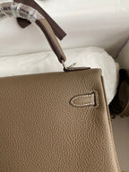 Kelly 25 Togo Leather Bag - Full Set