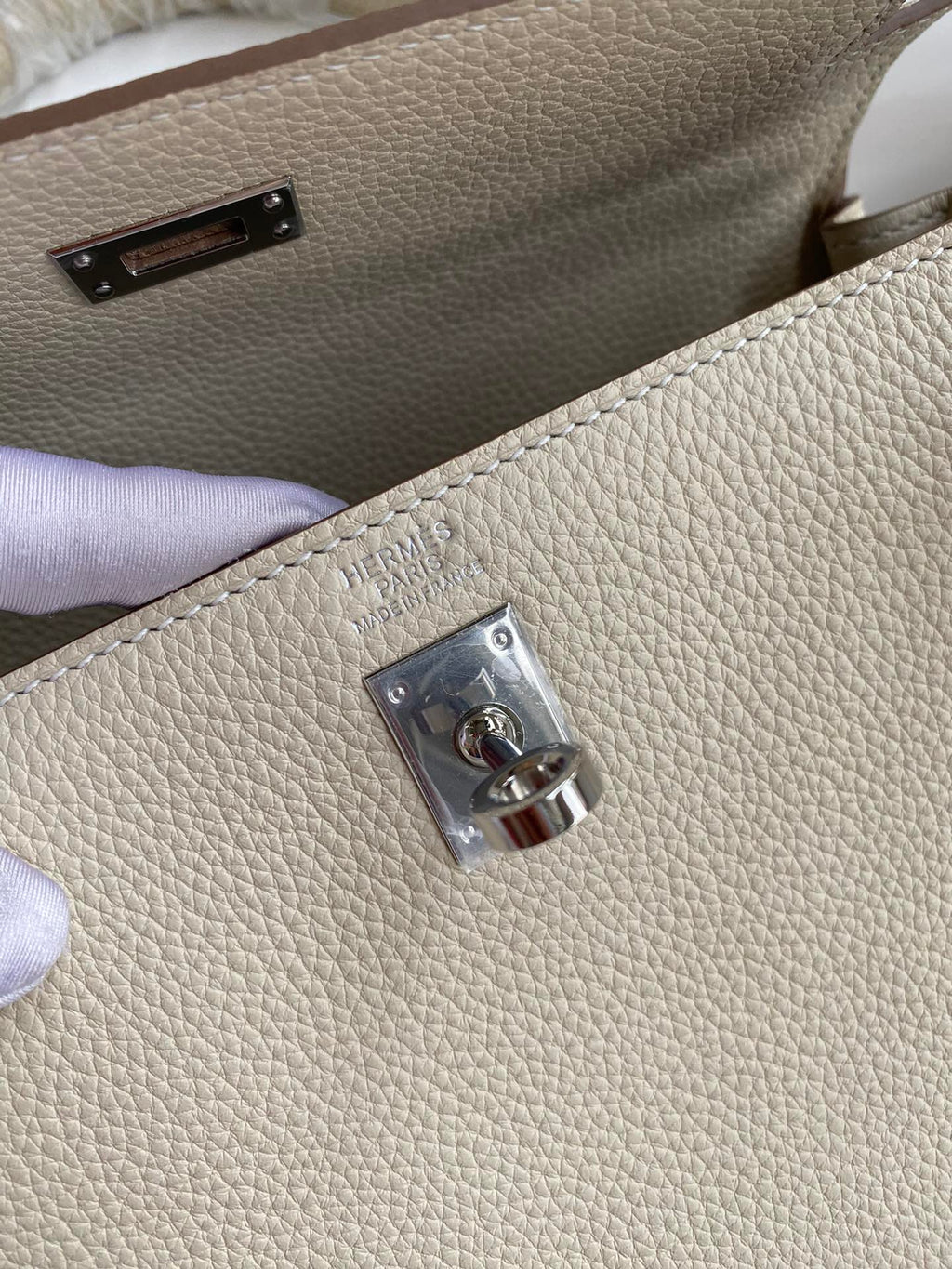 Kelly 25 Togo Leather Bag