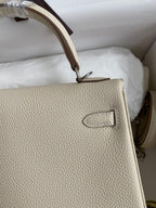 Kelly 25 Togo Leather Bag - Full Set