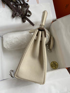 Kelly 25 Togo Leather Bag - Full Set