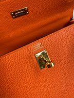 Kelly 25 Togo Leather Bag - Full Set