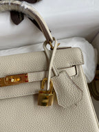Kelly 25 Togo Leather Bag - Full Set