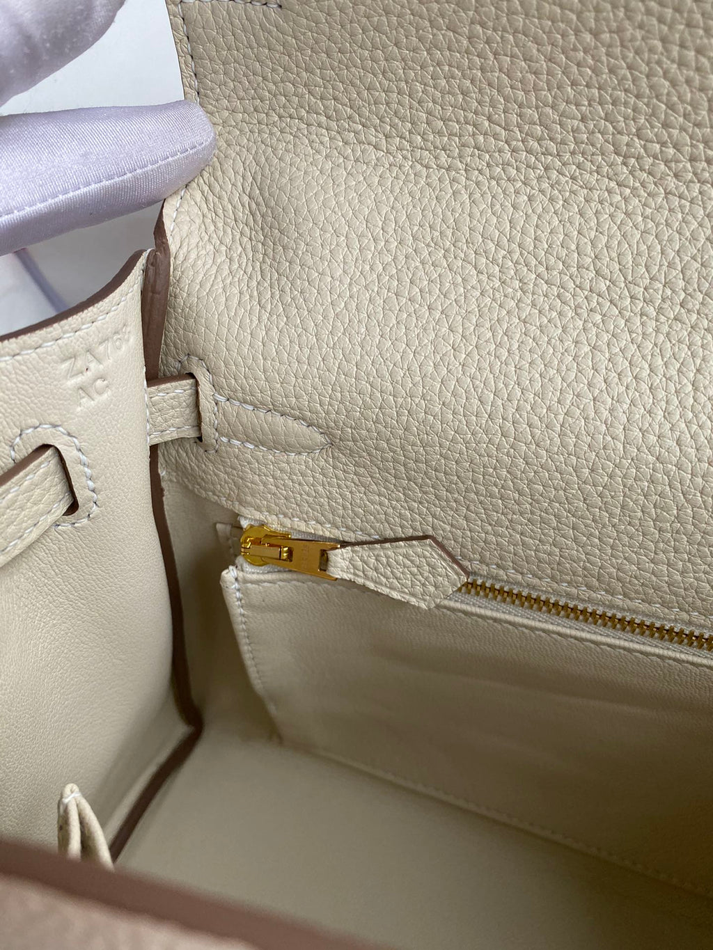 Kelly 25 Togo Leather Bag - Full Set