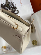 Kelly 25 Togo Leather Bag - Full Set