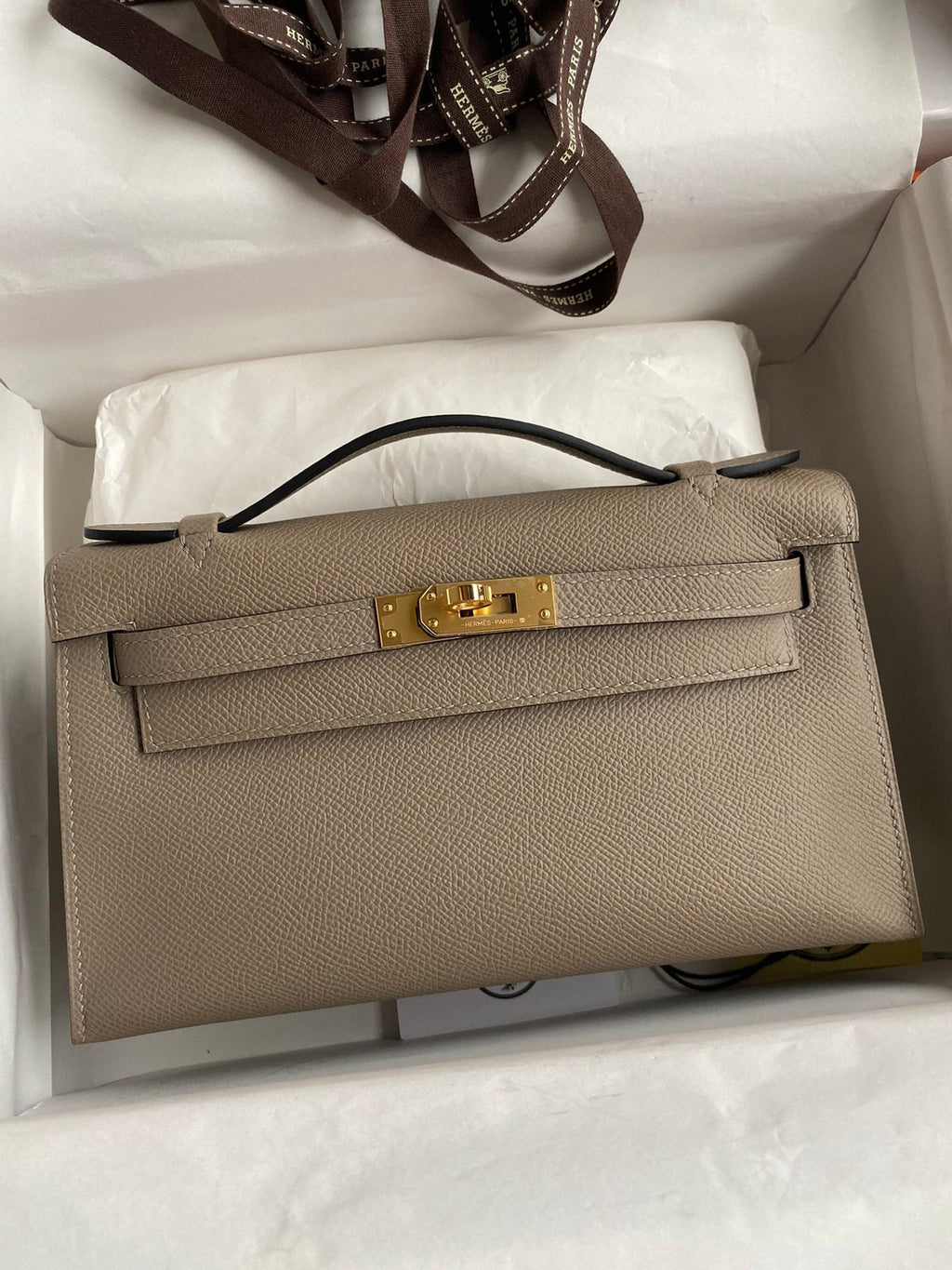 Mini Kelly 22cm Epsom Leather Handbag