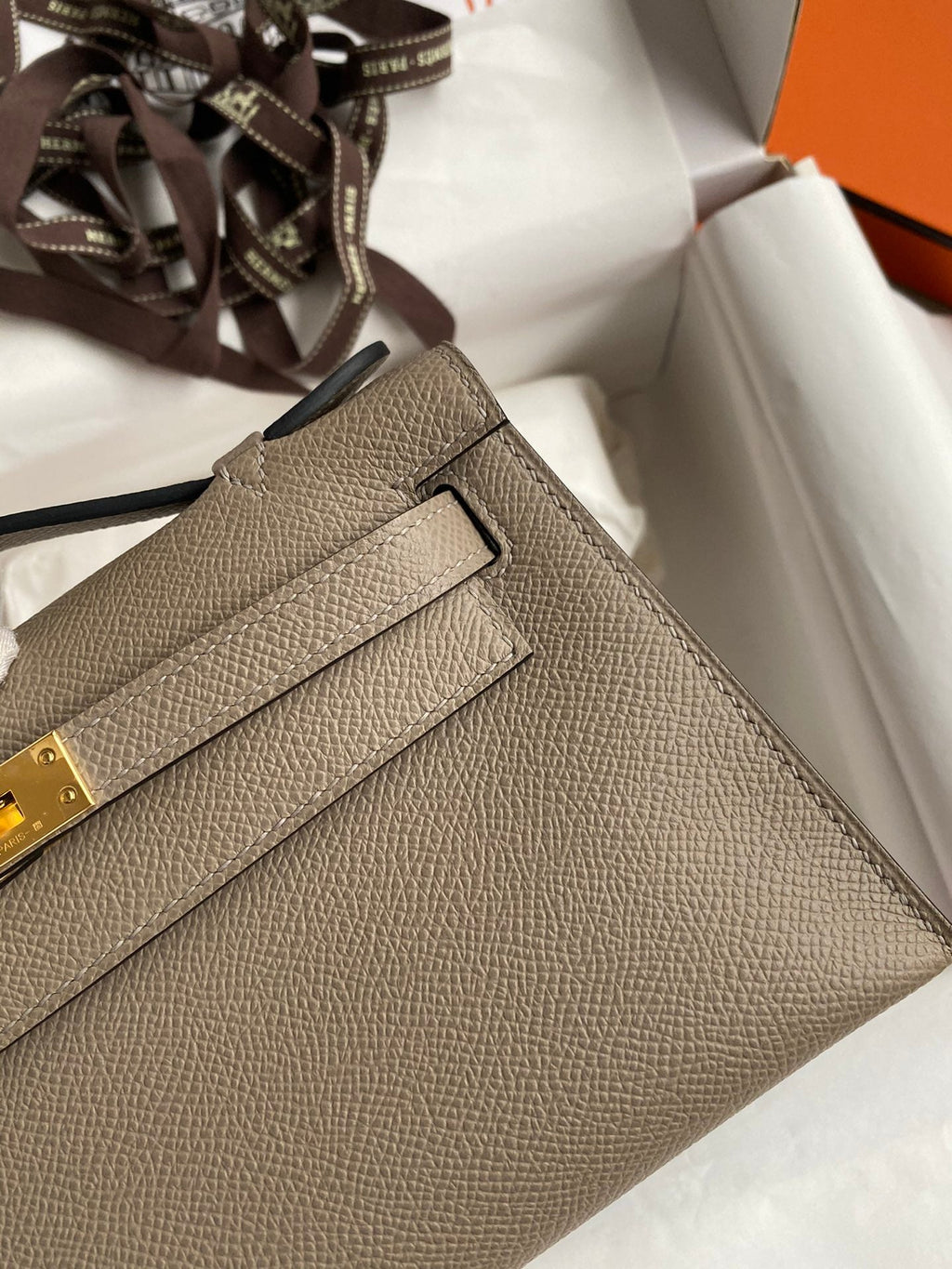 Mini Kelly 22cm Epsom Leather Handbag