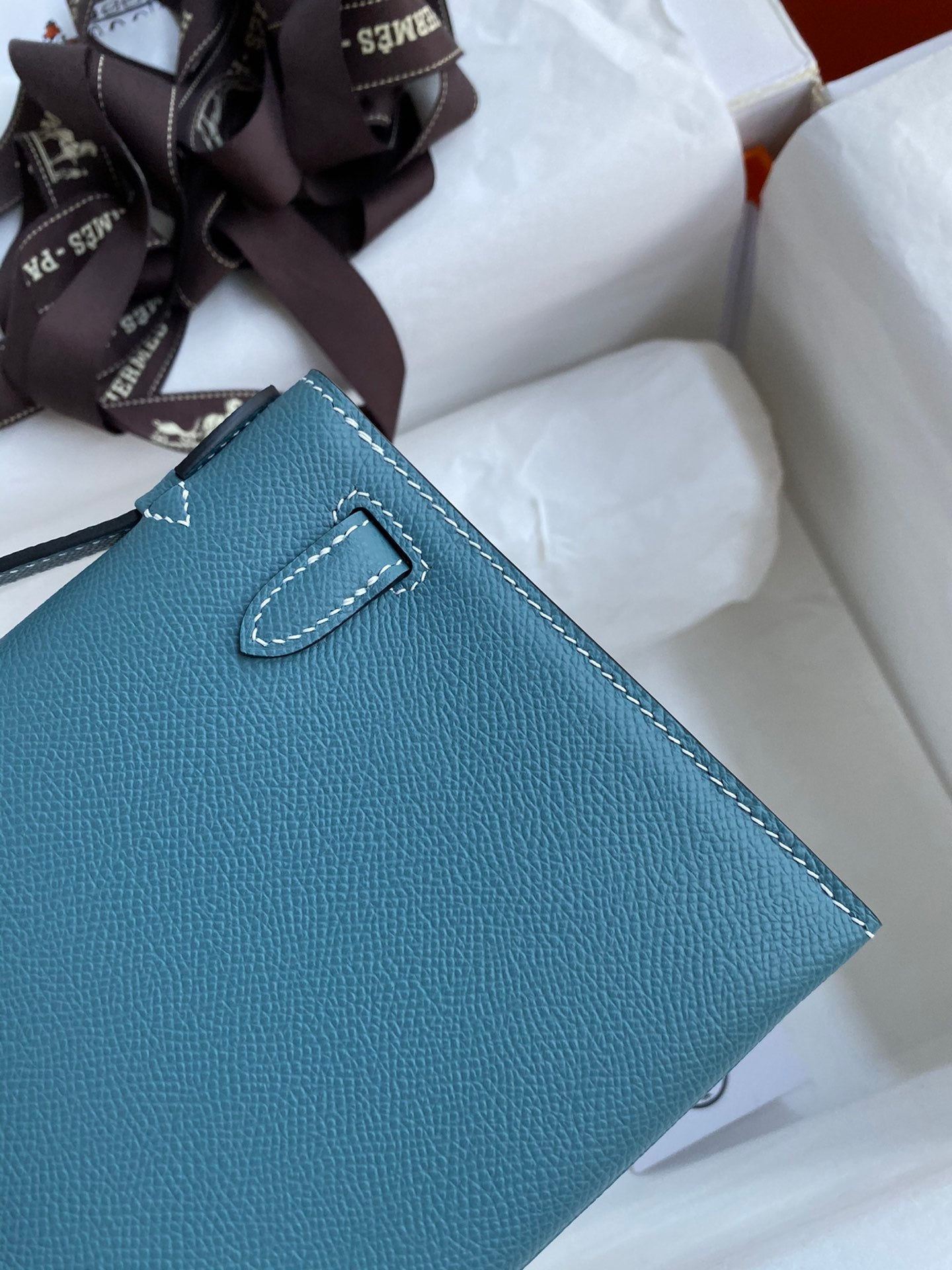 Mini Kelly 22cm Epsom Leather Handbag