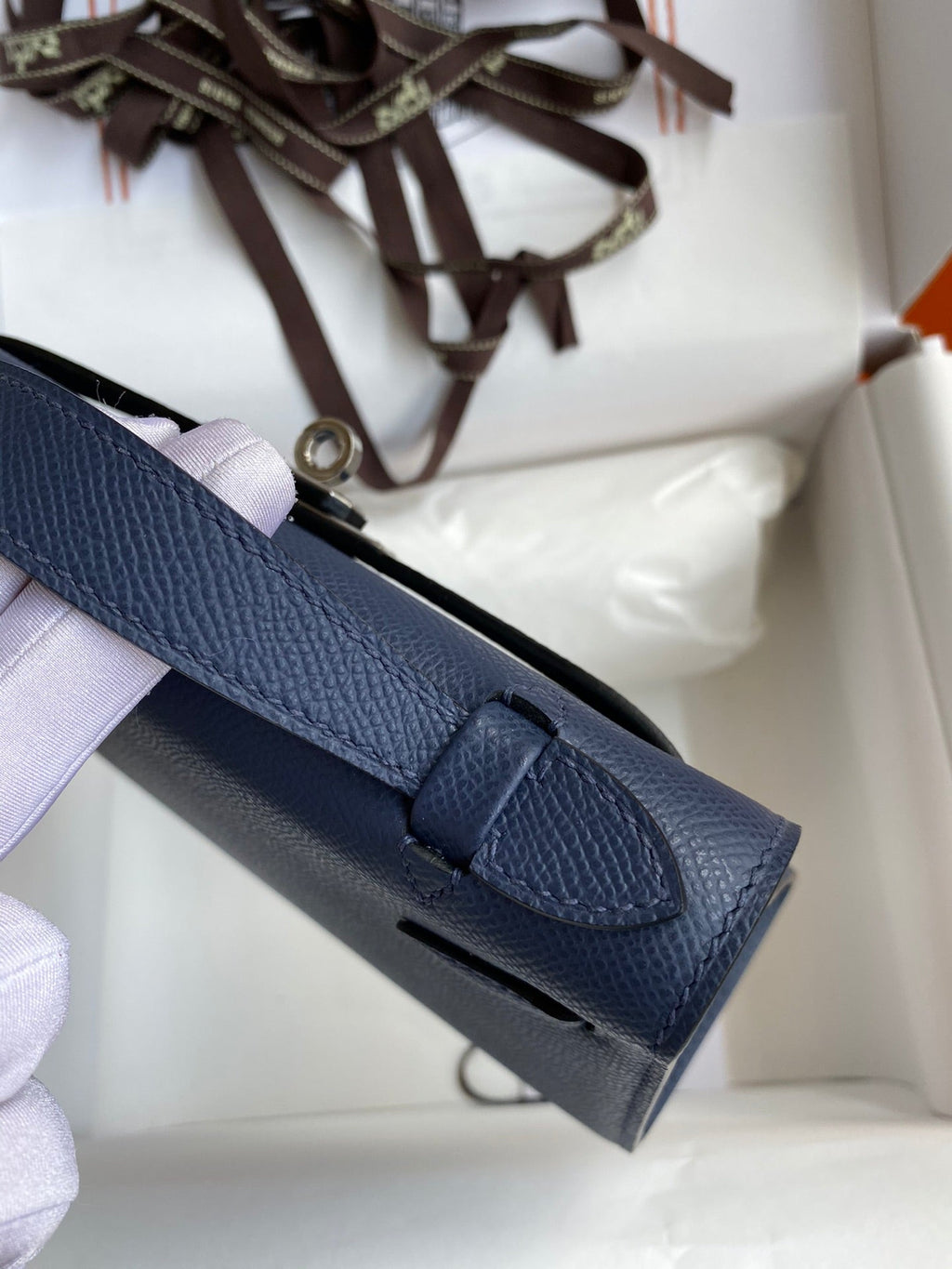 Mini Kelly 22cm Epsom Leather Handbag