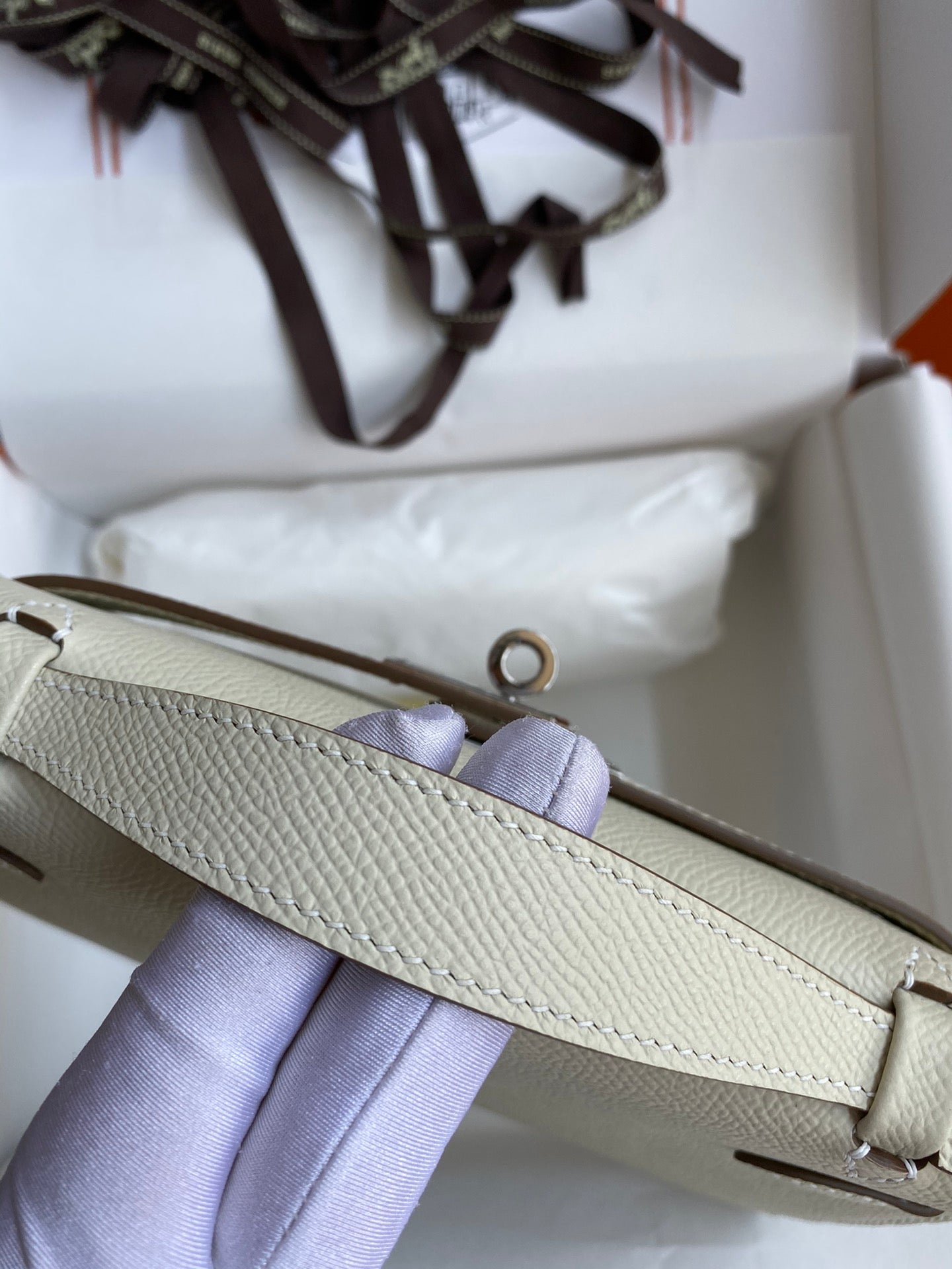 Mini Kelly 22cm Epsom Leather Handbag