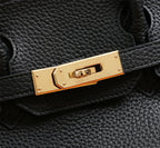Birkin 25 Togo Leather Bag - Full Set