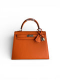Kelly 25 Epsom Leather Bag