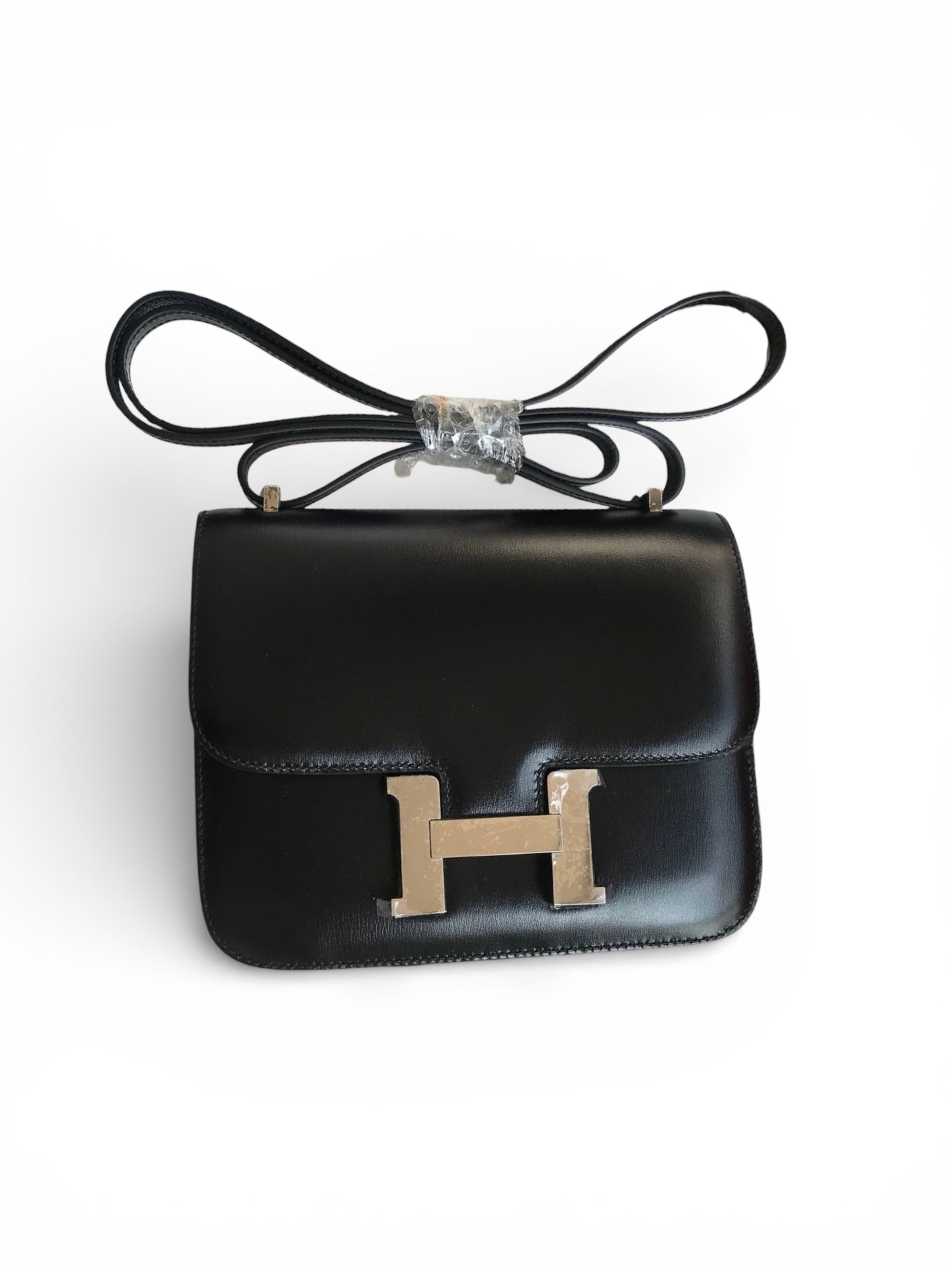 Constance 19cm Box Leather Handbag