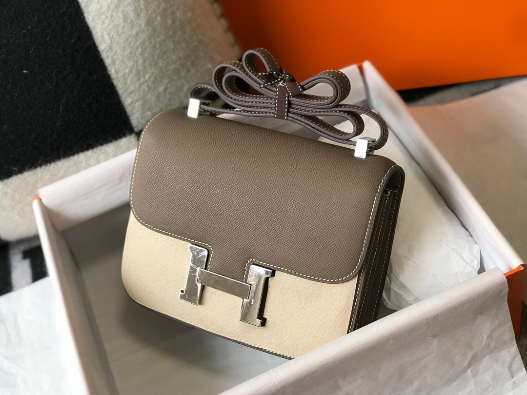 Constance 18 Epsom Leather Bag - Full Set