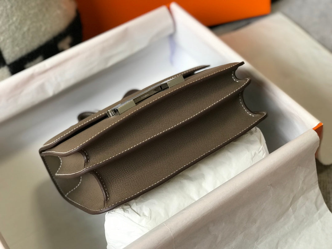 Constance 18 Epsom Leather Bag - Full Set