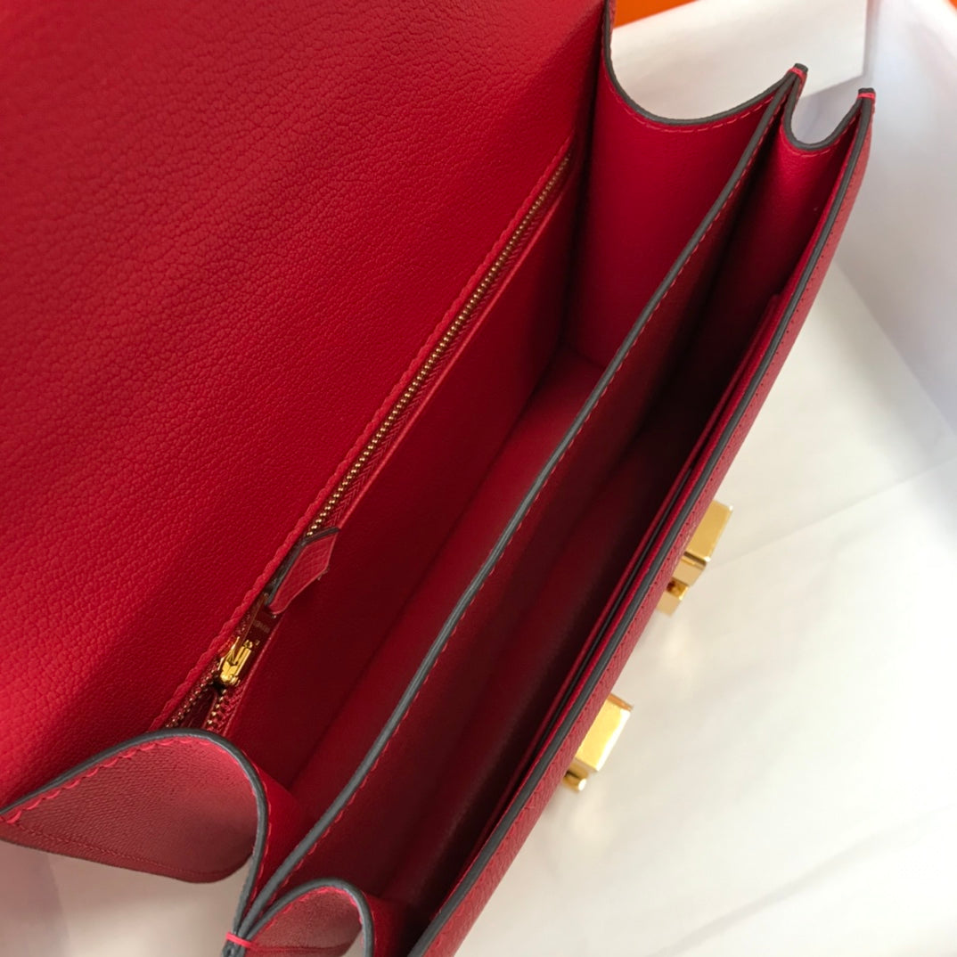Constance 18 Epsom Leather Bag - Full Set